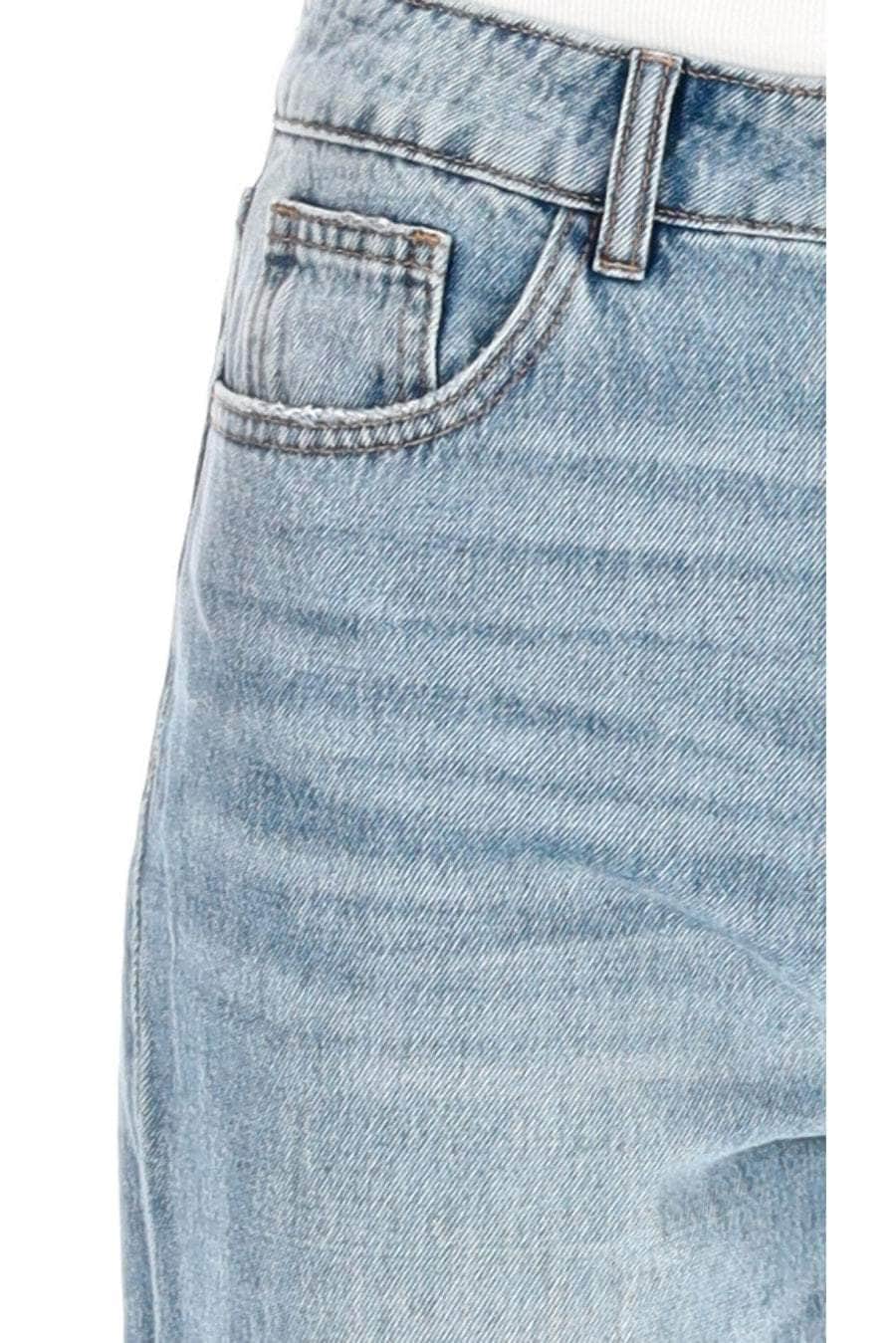 Light Blue Straight Jean