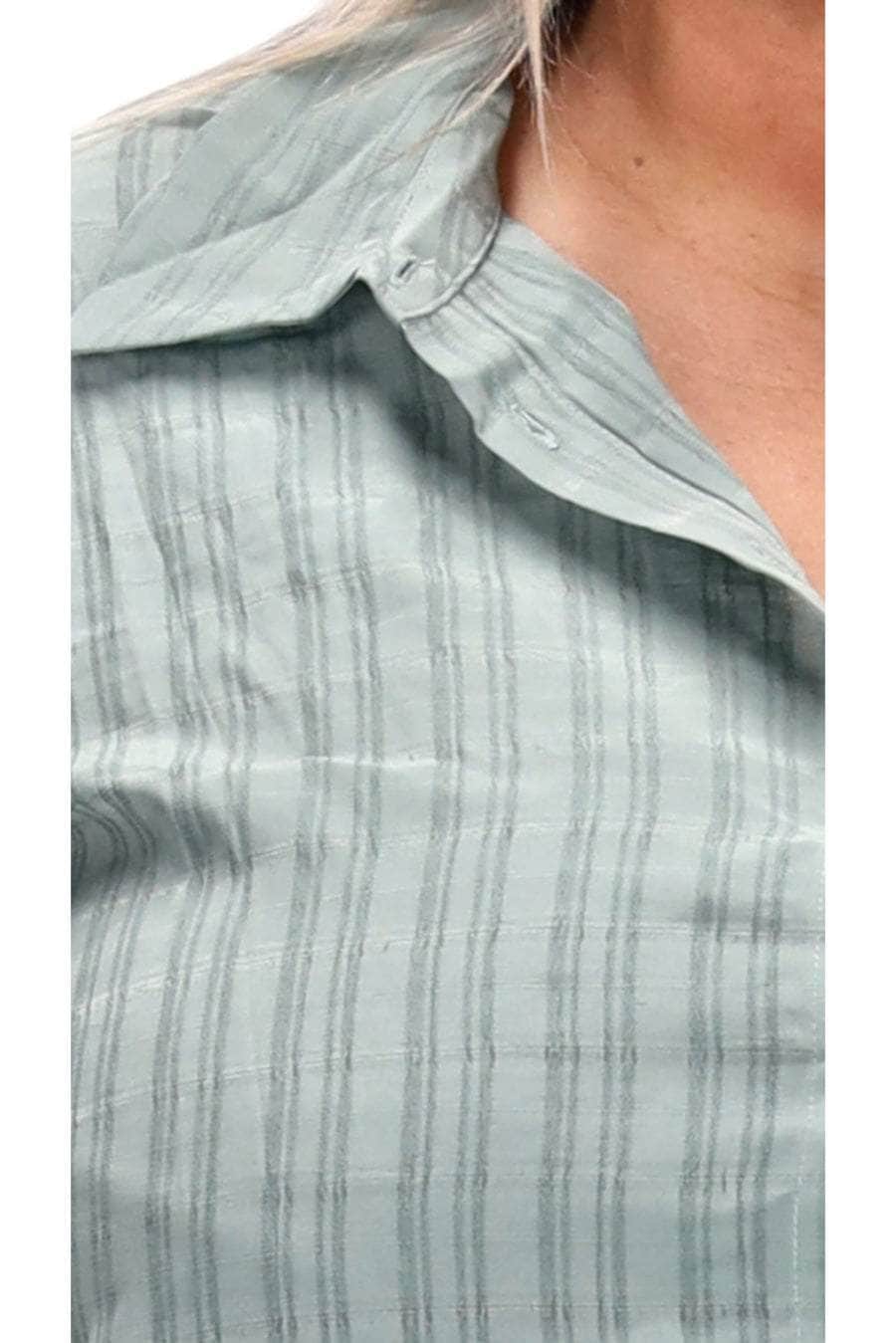 plus size green shirt