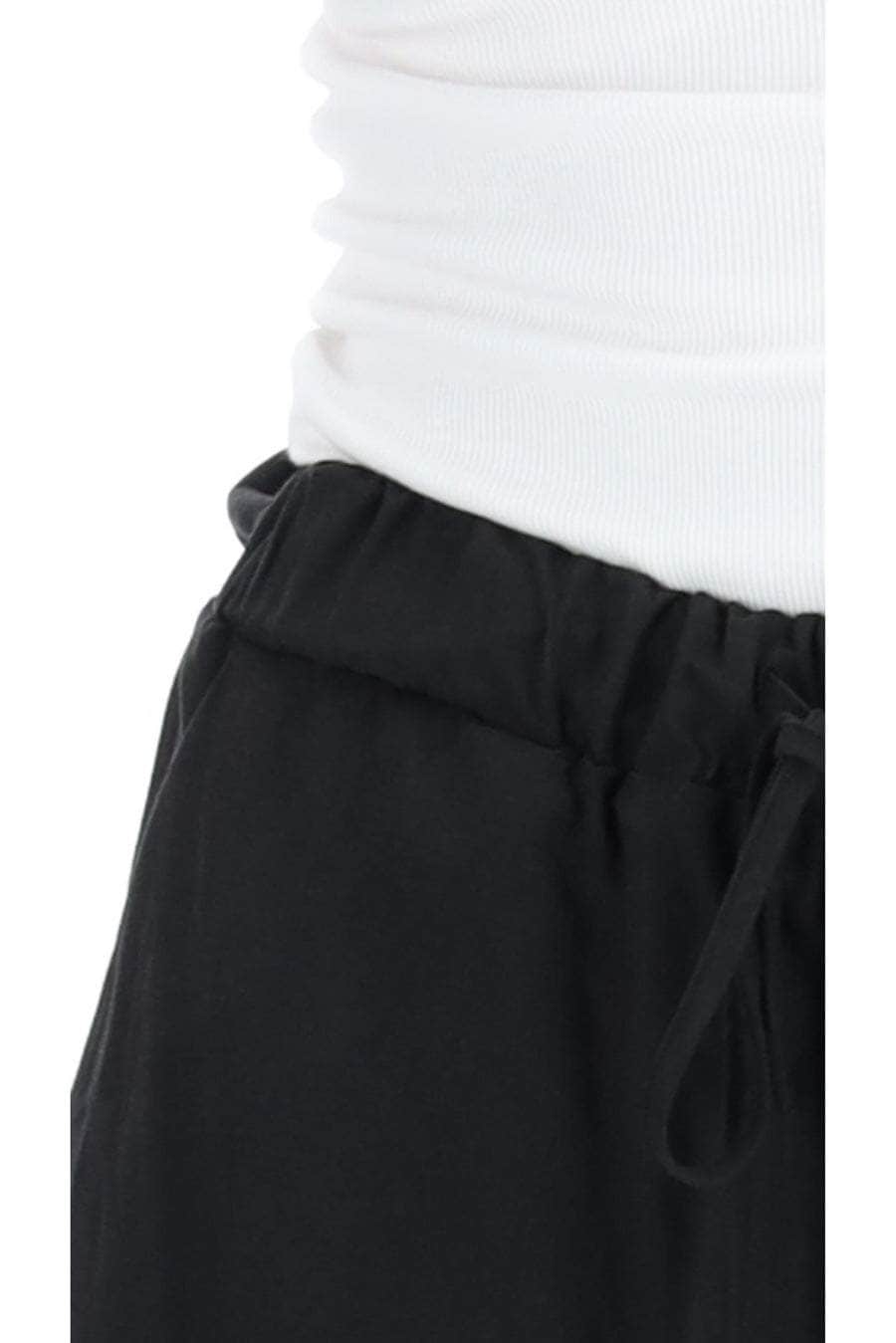 Hannah Cargo Pant black elastic waistband