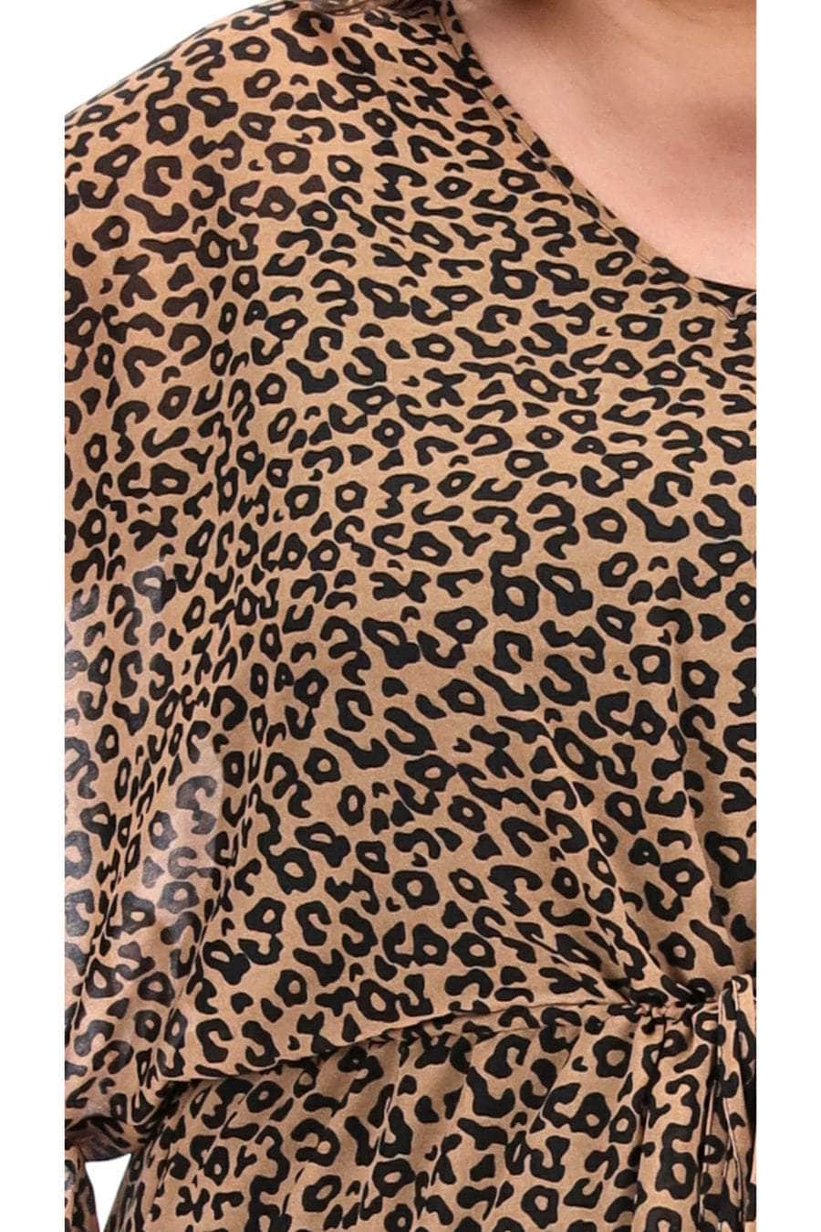 plus size animal kaftan