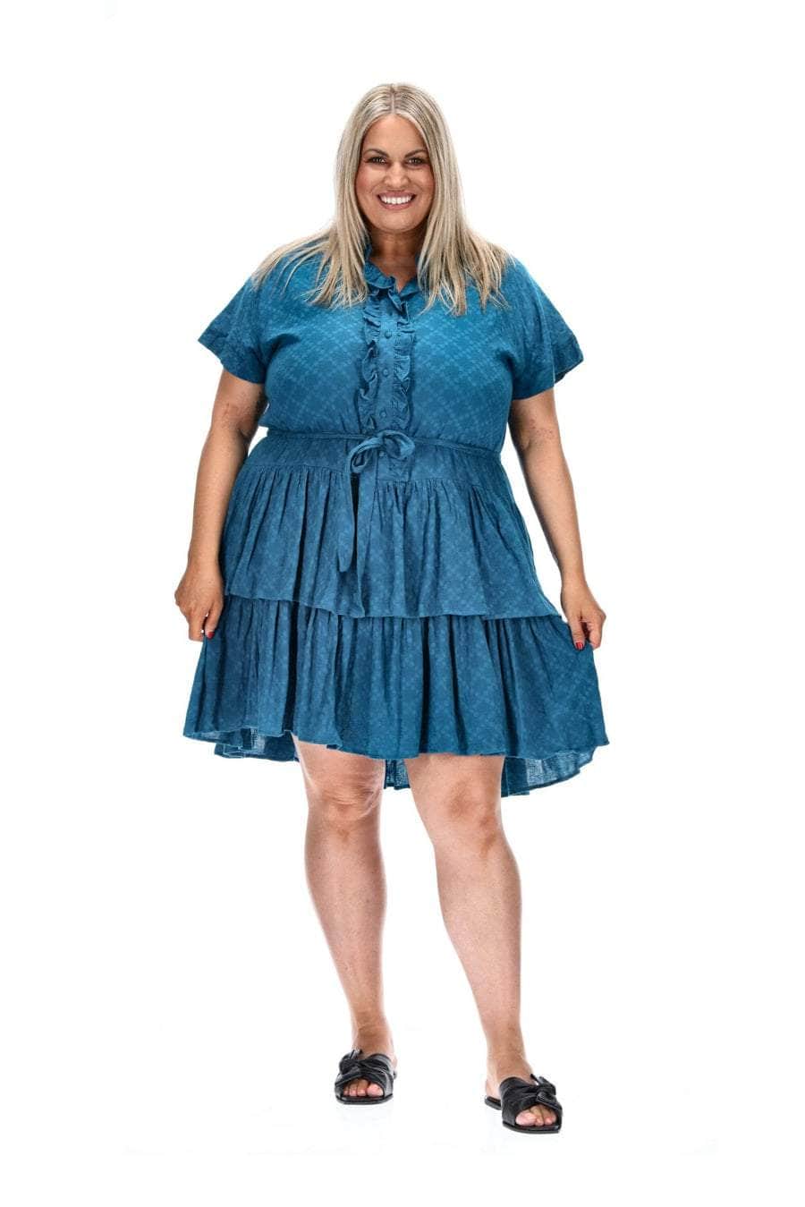 plus size short sleeve dress