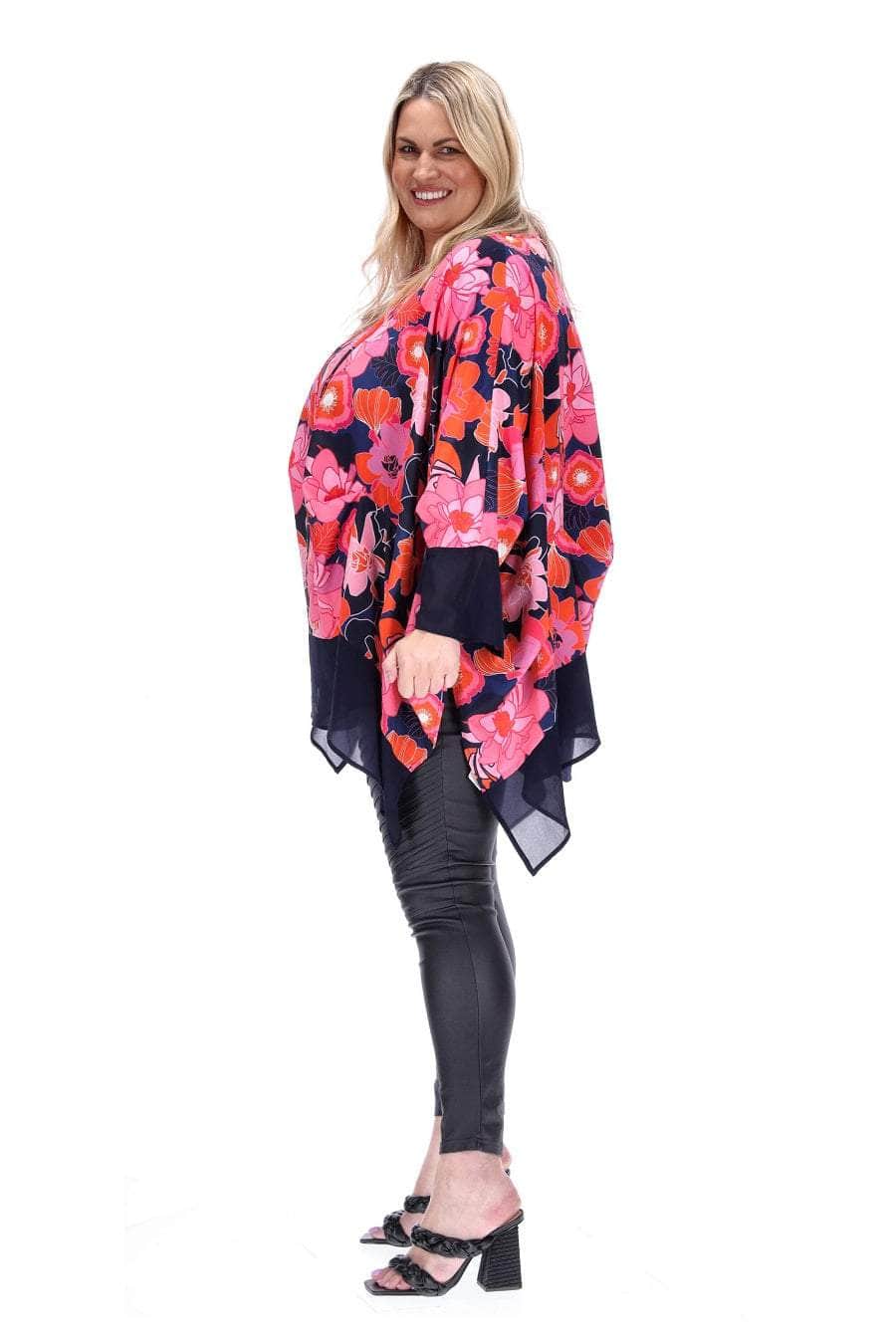 plus size navy pants