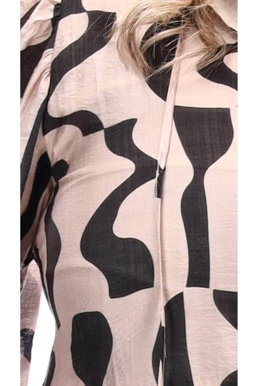 Plus size beige dress