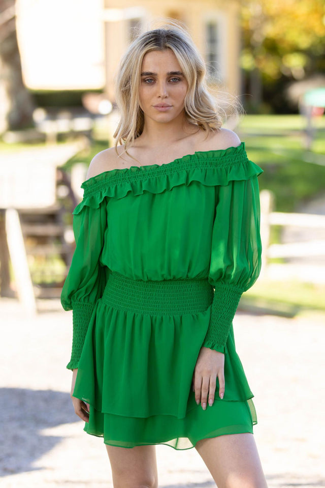 Mini Dress Green