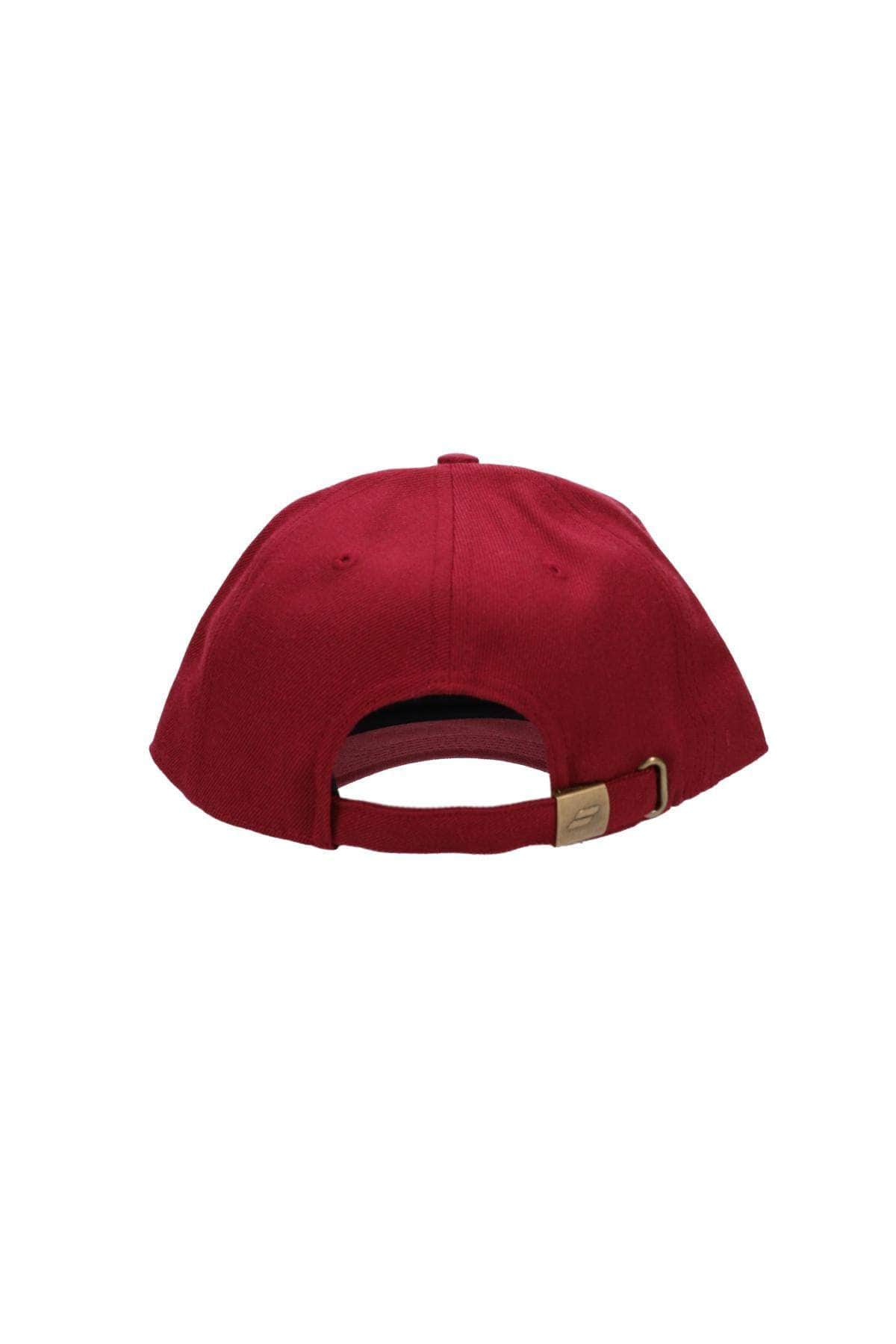 Burgandy sports cap