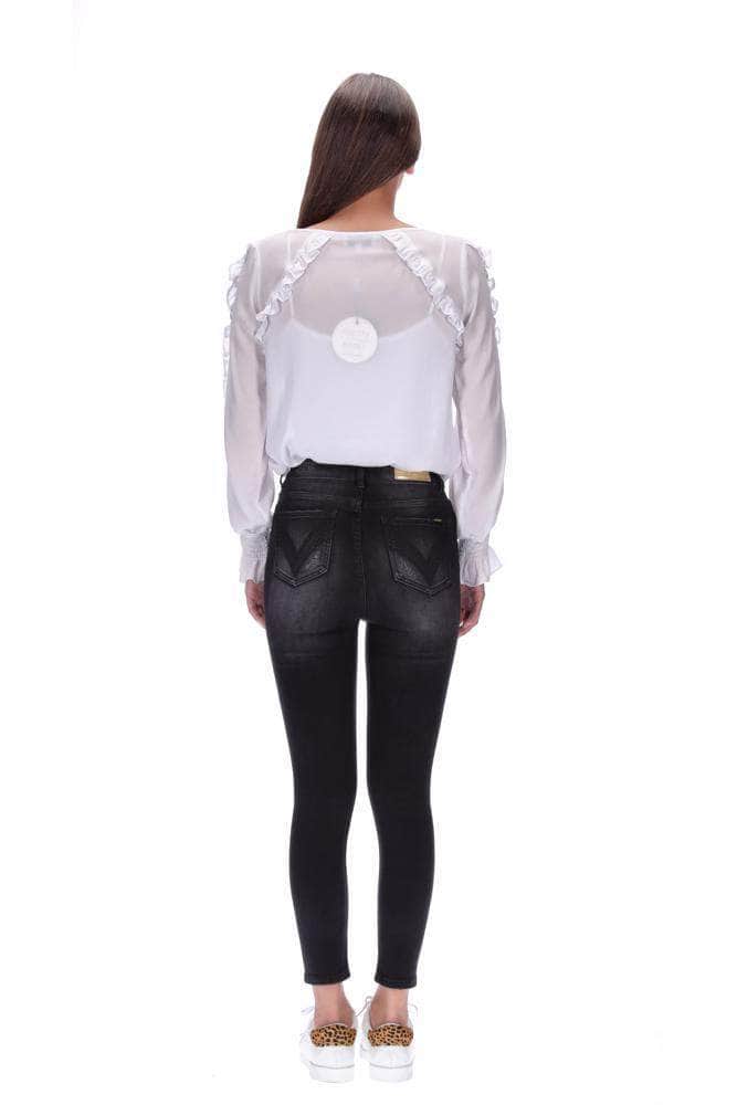 Highwaisted Black Jean