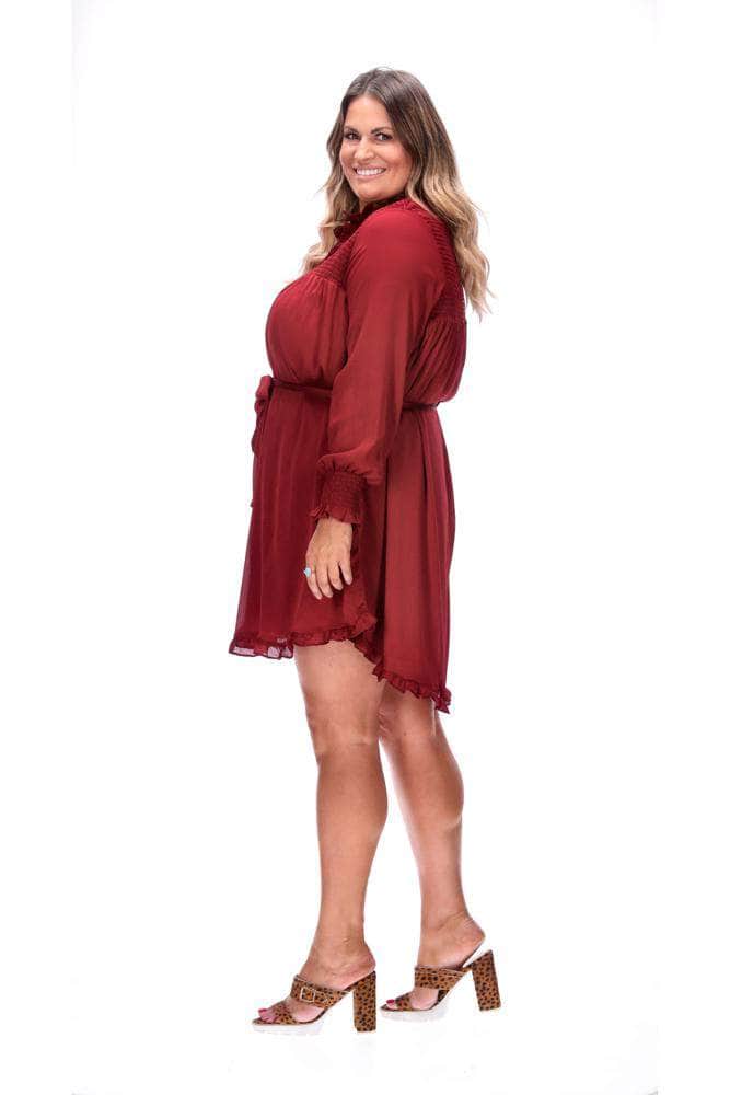 Carli Dress Plum 3