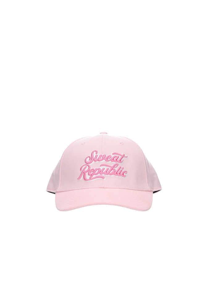 Pink on pink sports cap