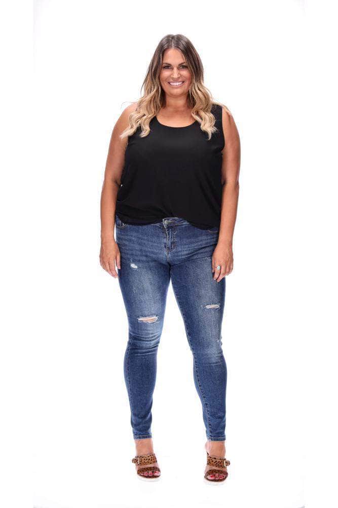 Skinny Jean Dark Blue