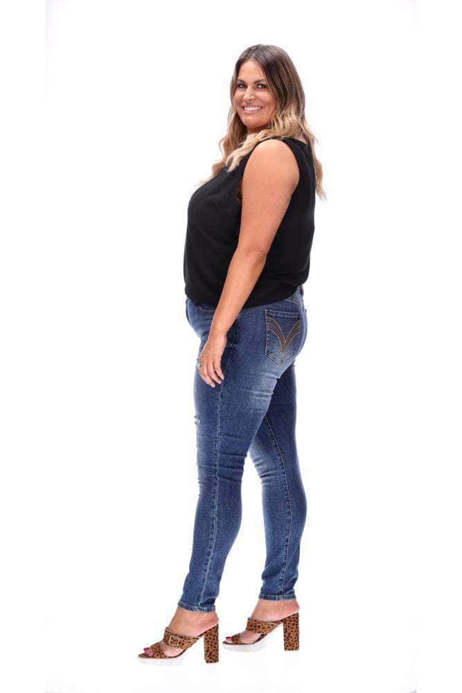 Skinny Jean Dark Blue