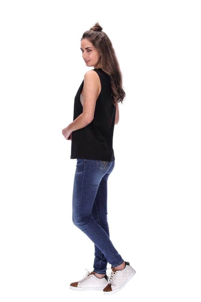 Faith Singlet Black 3