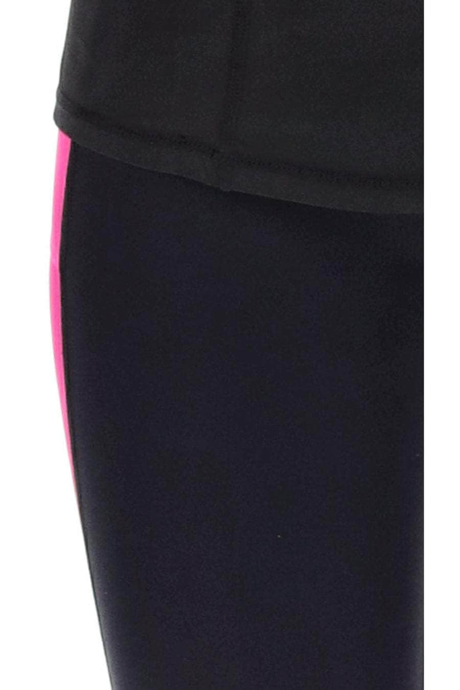 Go the Distance Biker Short Black Pink Zebra Print