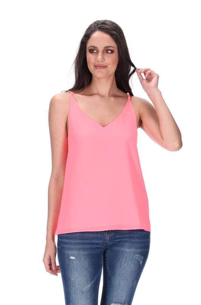 Fluro Pink Singlet