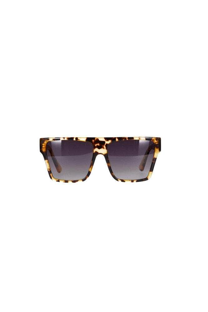 Oversized Square Sunglasses in Brown tortoise