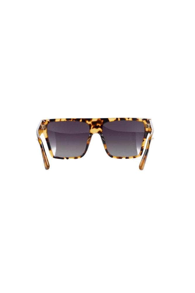 Oversized Square Sunglasses in Brown tortoise