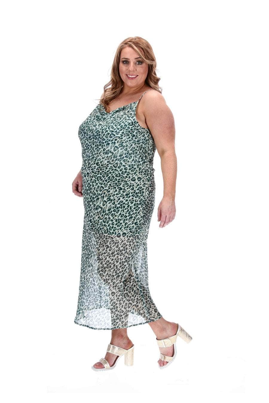 Rachel Dress Leopard 4