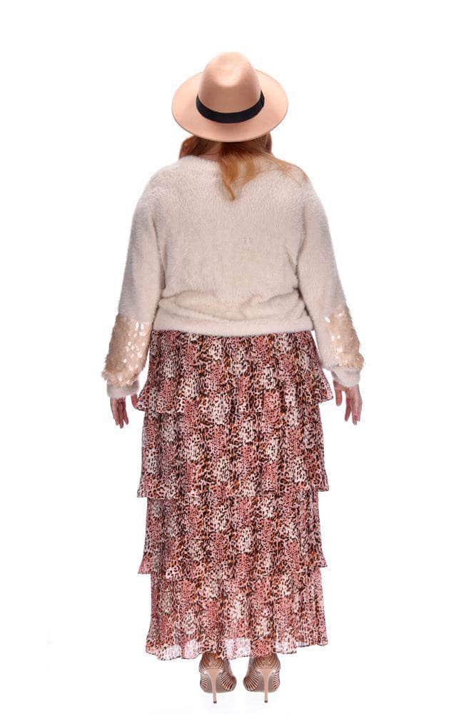 Alex Pleated Maxi Skirt 4