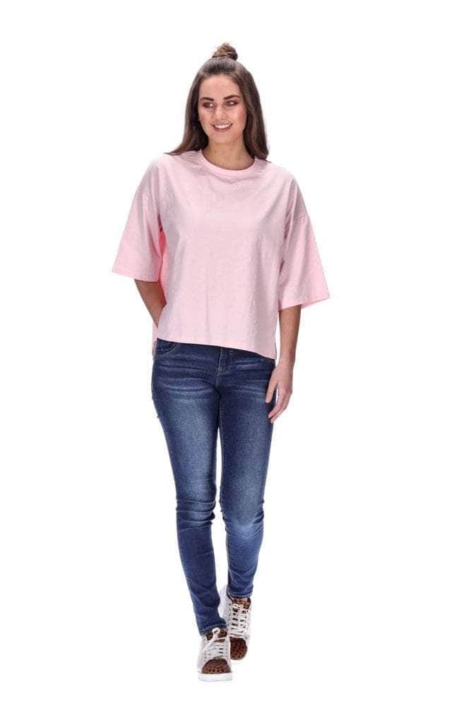 Taylor Tee Pink Marle