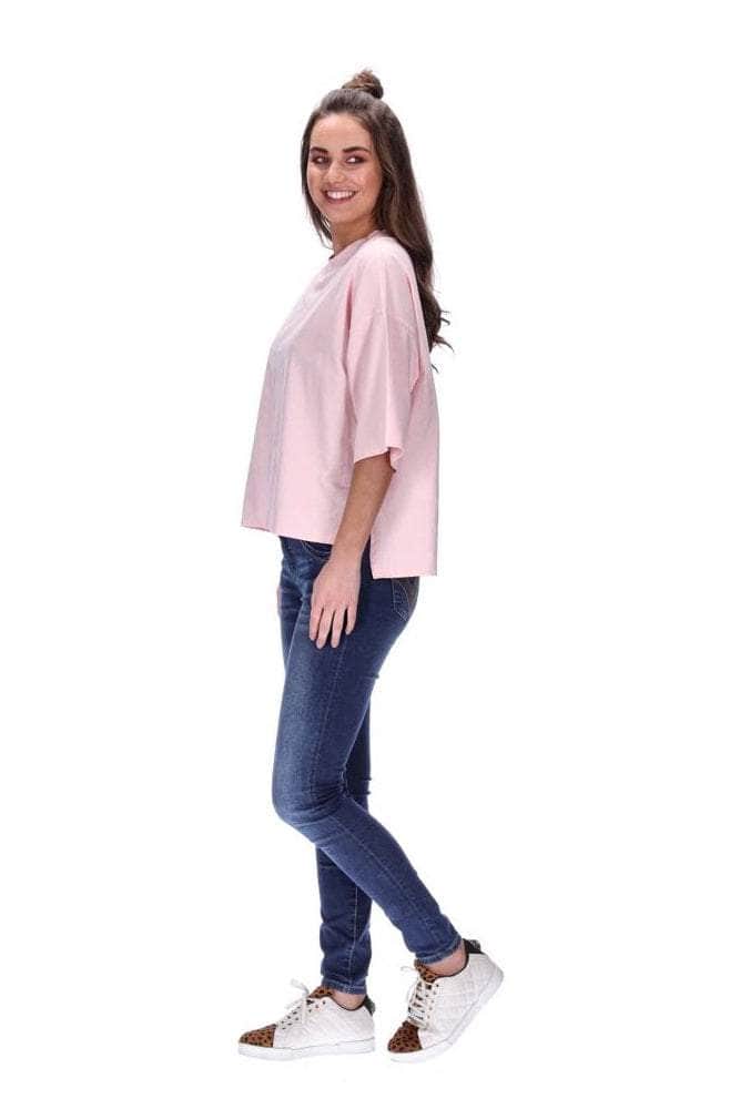 Taylor Tee Pink Marle 3