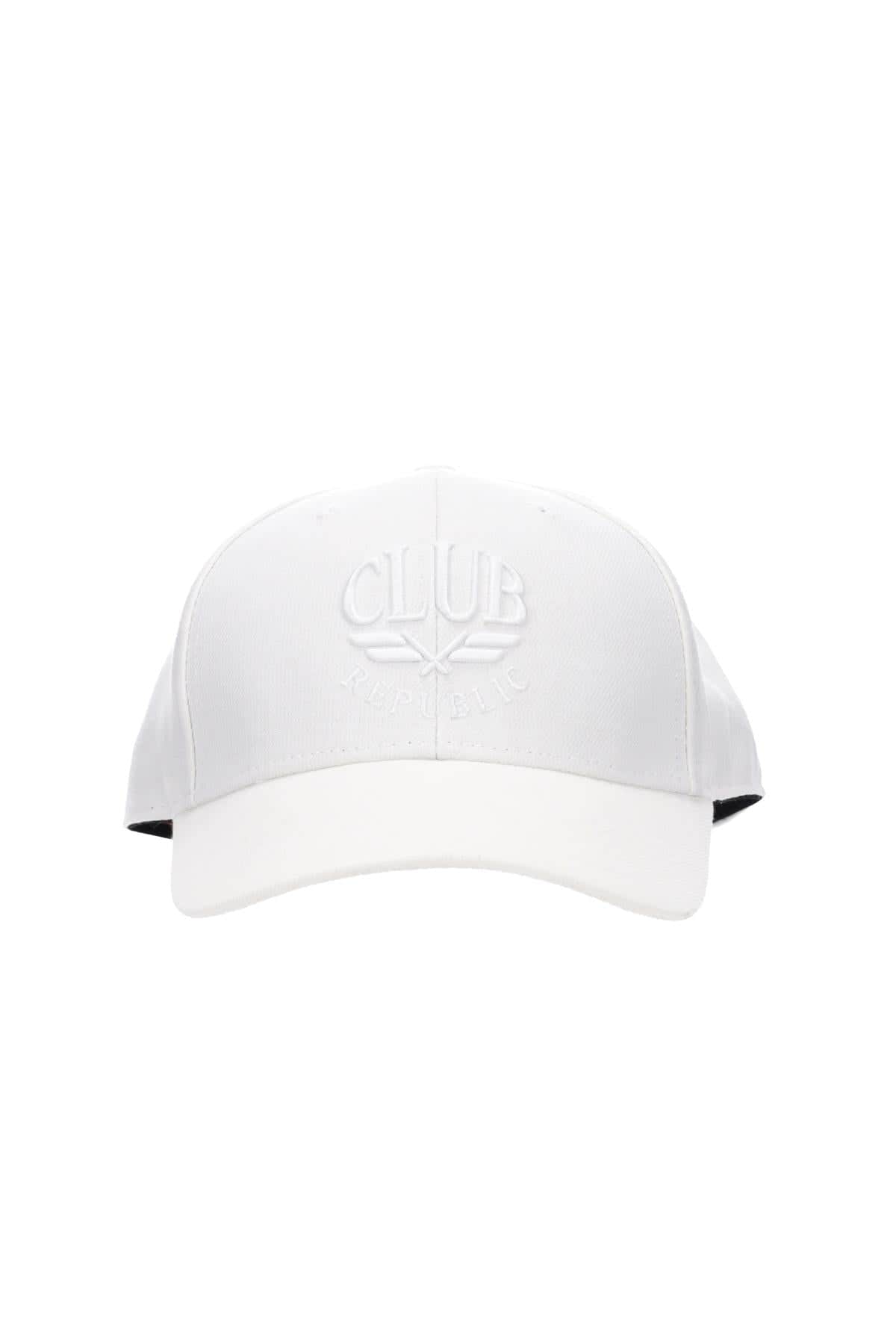 white sports cap