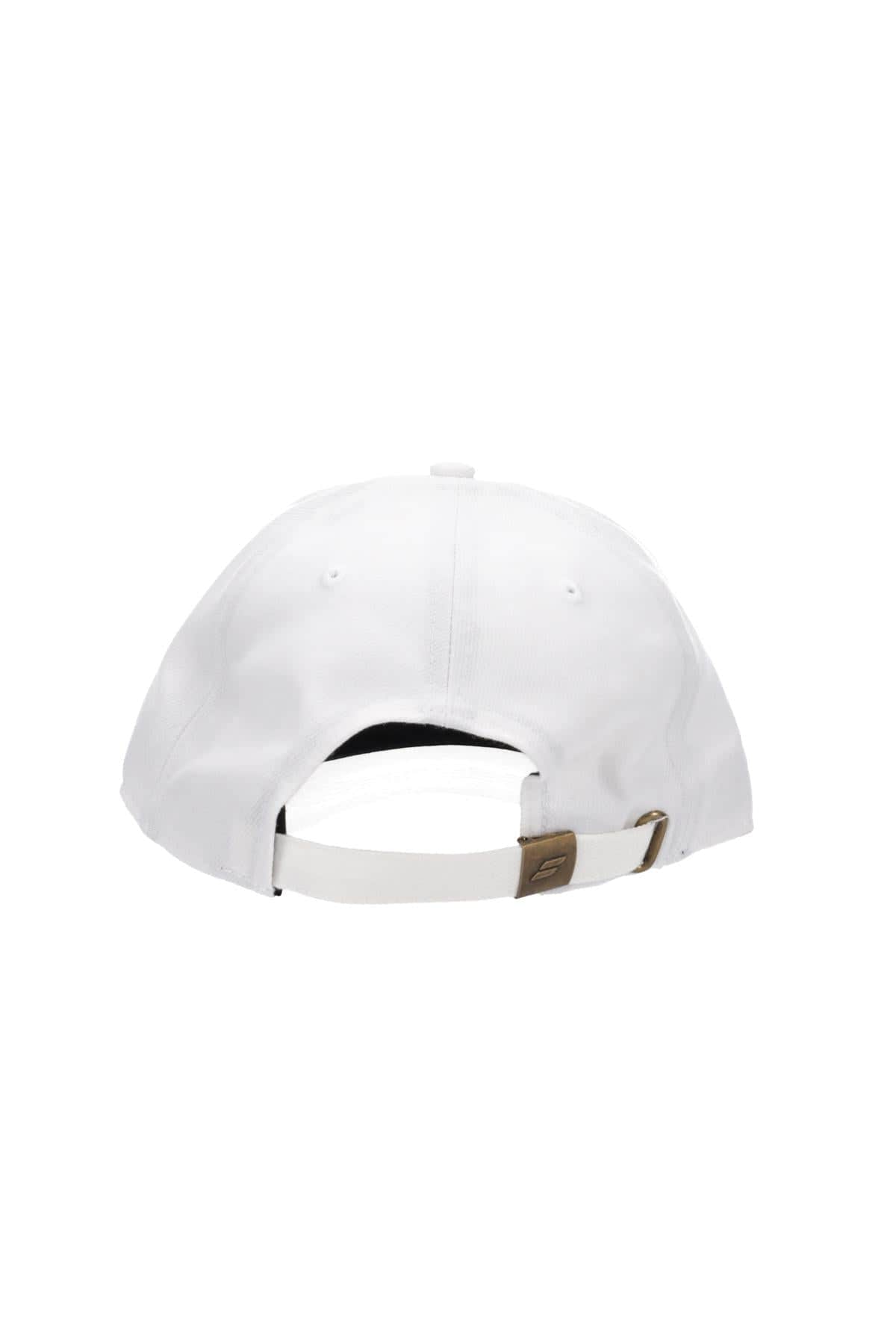 white sports cap