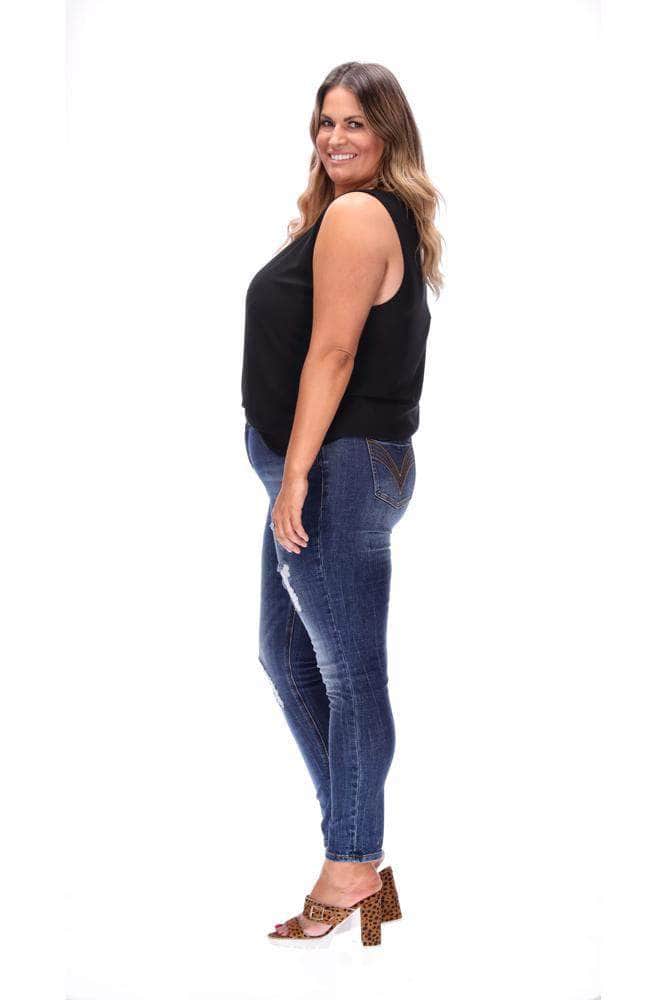 Skinny Jean Dark Blue