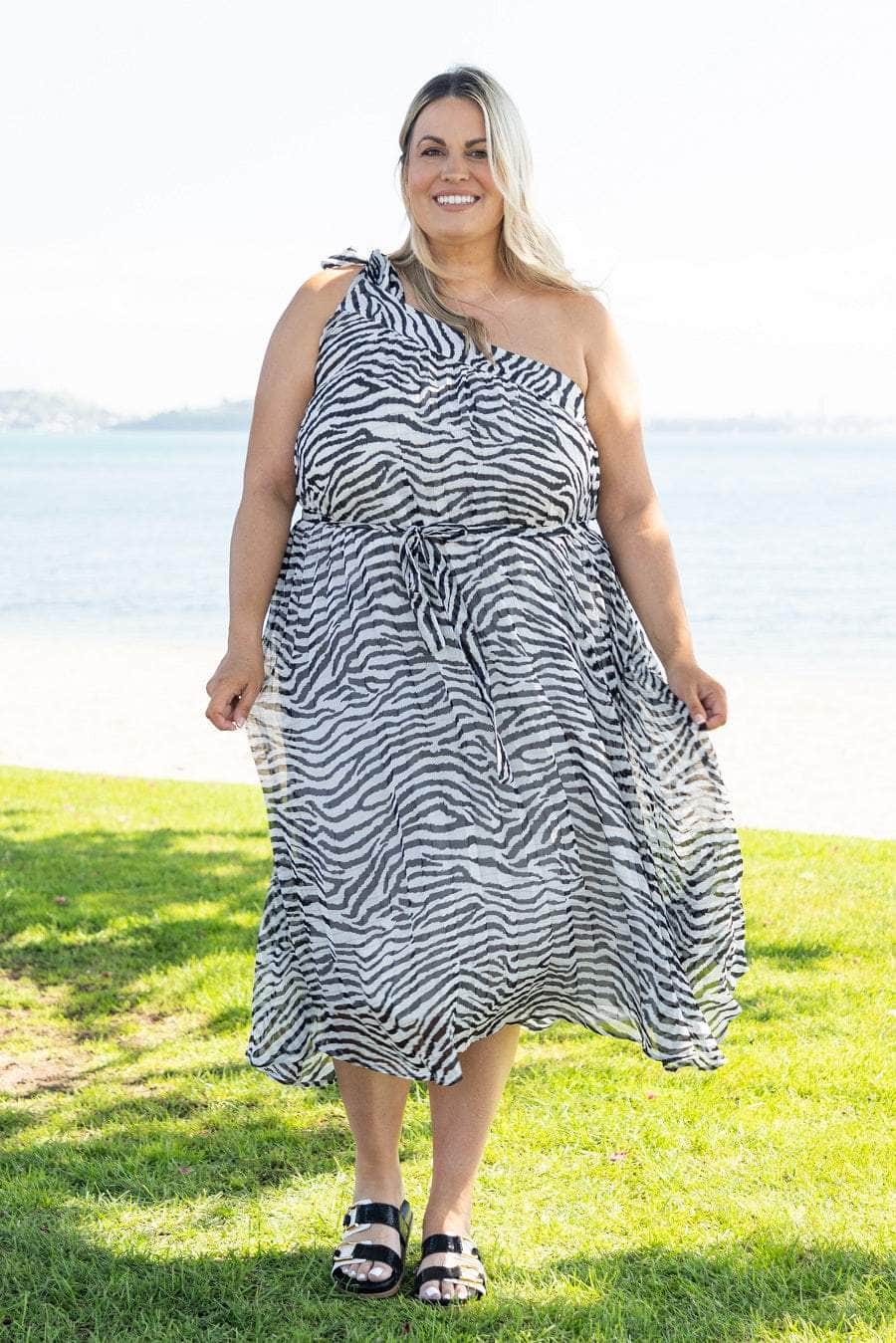Charlotte One Shoulder Dress Augustine Charlotte One Shoulder Dress Augustine