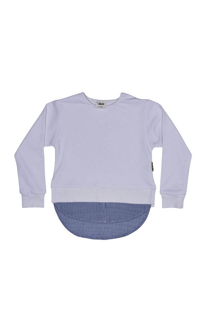 Nyla Sweater White