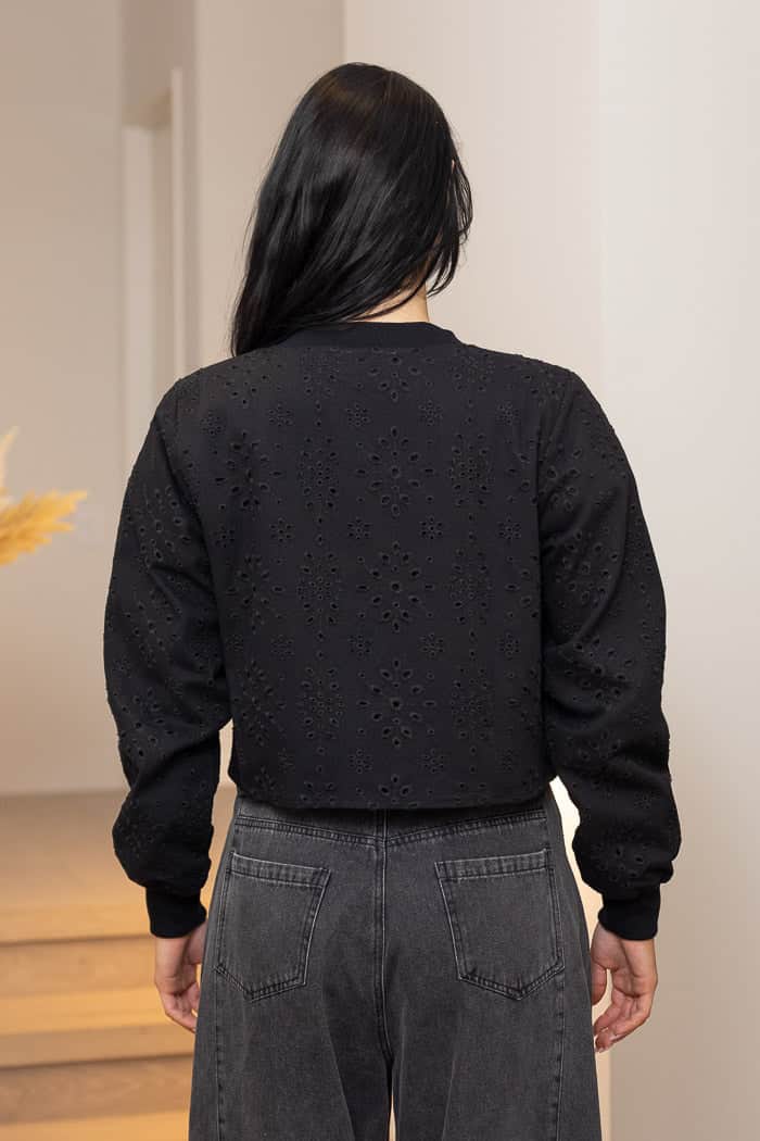 Dani Jacket Embroidered Black 2