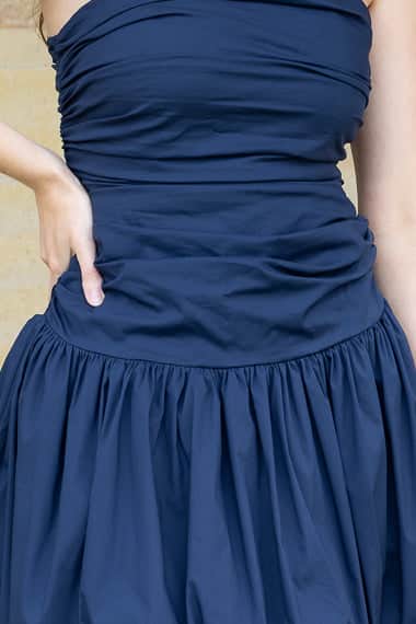 Hazel Strapless Mini Dress Navy Augustine Hazel Strapless Mini Dress Navy Augustine