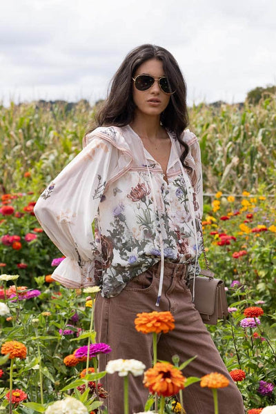 Jo Blouse Floral – Augustine