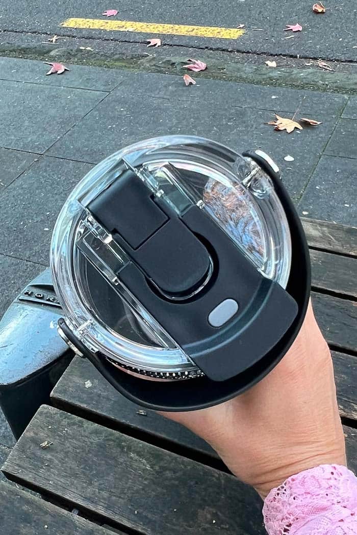 Drink Bottle 900ml With Handle Black 4