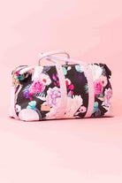 floral duffle overnight bag