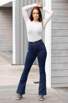 Dark Blue Flare Jean