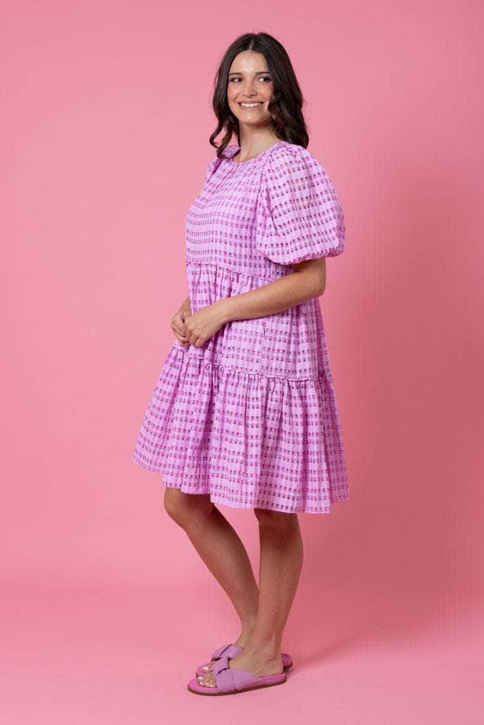Uhr Checkered Tiered Dress 3-4Y 新品未使用 IMG_5372.jpg?v=1738609925