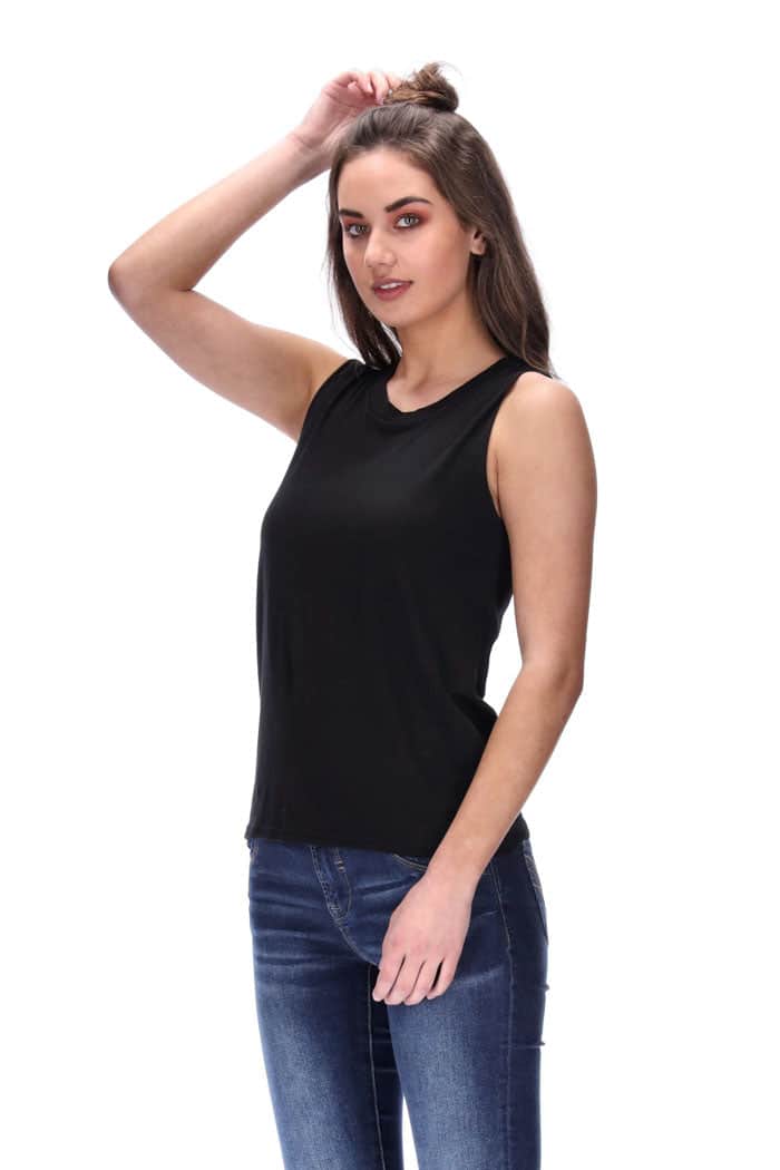 Bronx Singlet Black 3