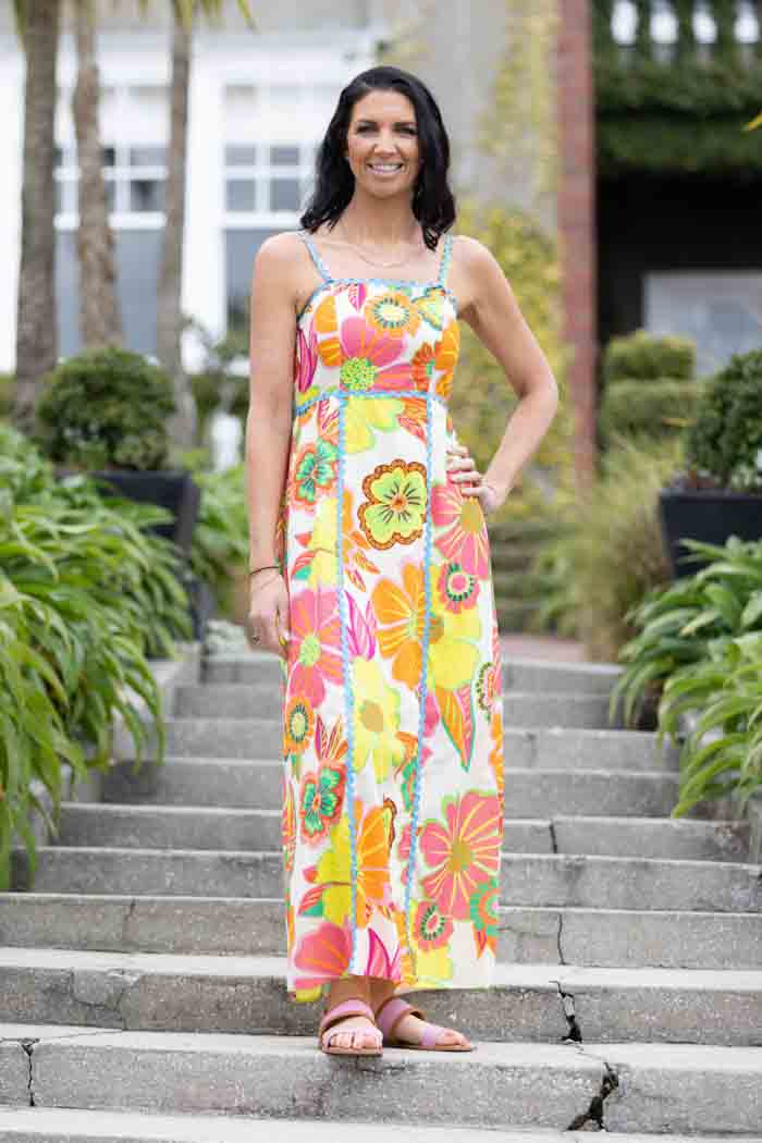 Devon Maxi Dress Floral Augustine Devon Maxi Dress Floral Augustine