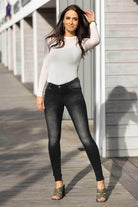 black skinny jean
