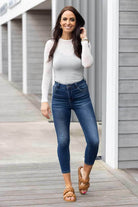 Dark Blue Highwaisted Jean