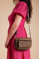 brown handbag bag leather