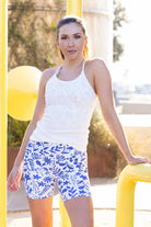 white singlet activewear plus size