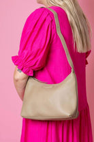 tan leather handbag