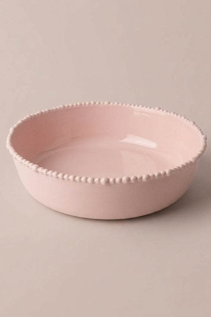 Le Forge Melamine Pearl Upright Bowl 31cm French Pink