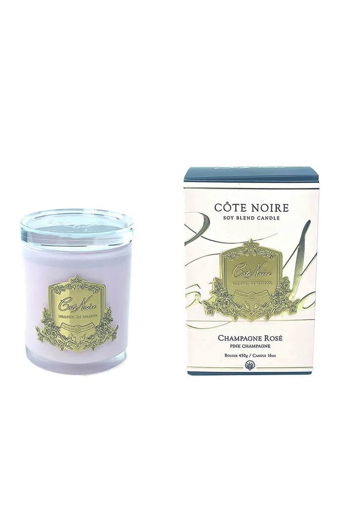 Cote Noire Limited Edition Candles Pink Vessel Pink Champagne 450g 2