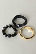 Le Forge Odette Bangles Set Onyx