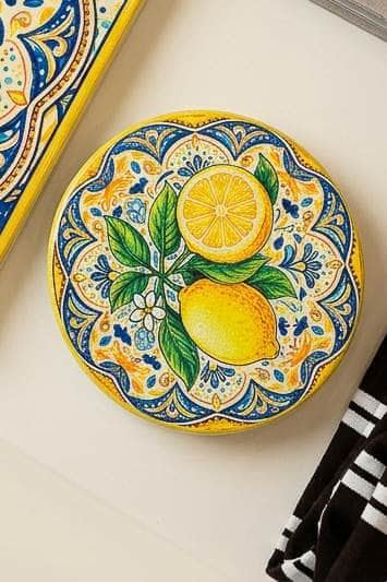 Le Forge Lemon Coasters Yellow