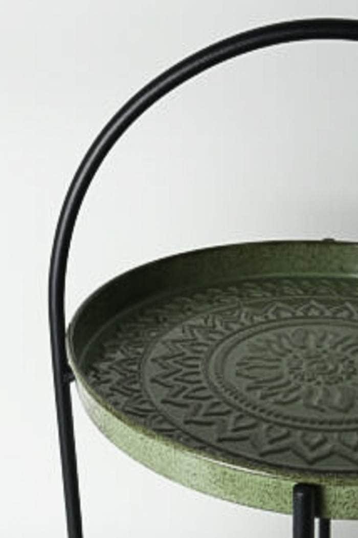 Le Forge Colleen Tiered Stand Aztec Sage 3