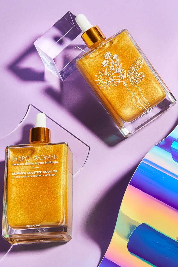 Bopo Women Body Oil 100ml Summer Solstice Gold