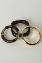 brown and gold bangles