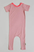 pink baby romper